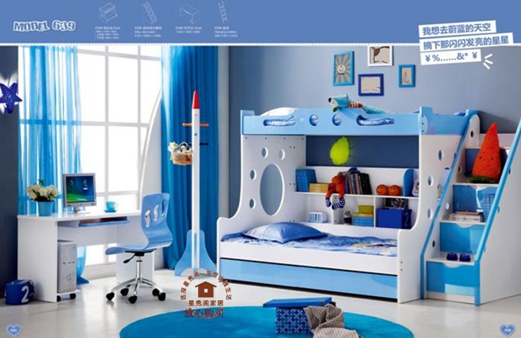 Star show house Children bed Combination bed Buti double-deck bed Baked Lacquer Mother Bedin the Residential furniture , Furniture , Children's Furniture category - from Buy2taobao.com to provide professional Taobao agent buy service