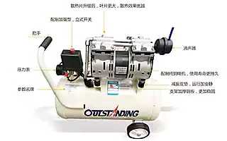 干洗店喷皮衣,无油静音气泵,空压机,皮鞋,皮包专用,牙科专用气泵|ruв категории оборудование/инструменты, ручной инструмент, сварка струей, краскораспылитель - от Buy2taobao.com для оказания профессиональной услуги покупки агента Taobao