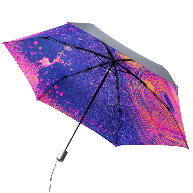 I-Mu/ Magic ring Peach blossom Umbrella fold fully automatic Opening and closing Parasol Sunscreen Shadein the Home Daily , Umbrella/Rain gear/Rain/Moistureproof , Umbrella category - from Buy2taobao.com to provide professional Taobao agent buy service