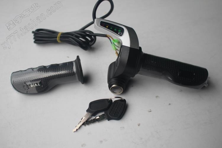 电动车转把带锁转把 36V/48v锂电车带电门电量显示转把电动车油门在类目 电动车/配件/交通工具, 电动车零/配件, 更多电动车零/配件中 - 来自Buy2taobao.com提供专业的淘宝代购服务