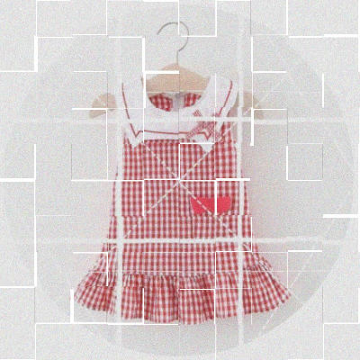 童装女童夏装0宝宝格子连衣裙，1-2-3岁婴儿夏季吊带裙子儿童公主裙