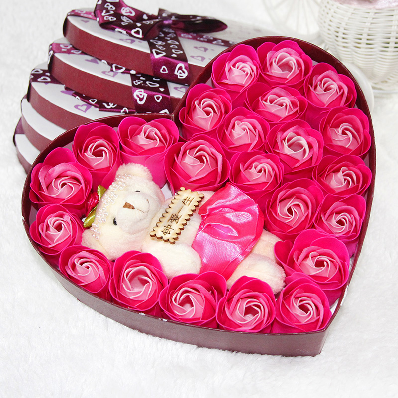 Mother's Day teacher Girlfriend A birthday present originality romantic Practical gifts Soap Flower Rose soap flower Gift boxin the Festive supplies/Gift , Other Festival Gifts category - from Buy2taobao.com to provide professional Taobao agent buy service