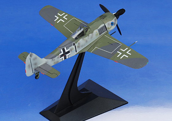 威龙dragon 1/72 合金成品 fw190a-3 fw190战斗机 黑1号 50054