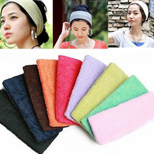 Jung Yan Motor band Scarf Tennis Head protection lady Hair hoop Elastic force Sweat Quick drying Hair bandin the Sports/Yoga/Fitness/Fans supplies , Yoga , Yoga ribbon category - from Buy2taobao.com to provide professional Taobao agent buy service