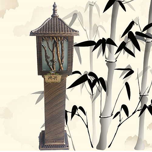 Classical Boutique Chinese style Bamboo Lawn Lawn lights Retro gardens Courtyard Outdoor Lights Outdoor Lighting Garden Lightsin the Decoration main material , Lamps , Outdoor Lighting , Landscape Garden Lighting category - from Buy2taobao.com to provide professional Taobao agent buy service