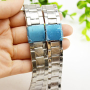 价手表配件工具 不锈钢男女银色钢带链条  20mm 表带多个尺寸