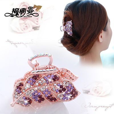 福丽曼发饰发卡发夹抓夹发抓大号成人盘发抓卡大码大抓夹夹子头饰