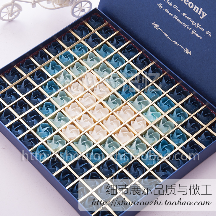 包邮99朵折纸川崎玫瑰礼盒纸玫瑰花材料手揉纸diy手工空盒520表白在类目 鲜花速递/花卉仿真/绿植园艺, DIY仿真花材料, 制作材料(新), 其他中 - 来自Buy2taobao.com提供专业的淘宝代购服务