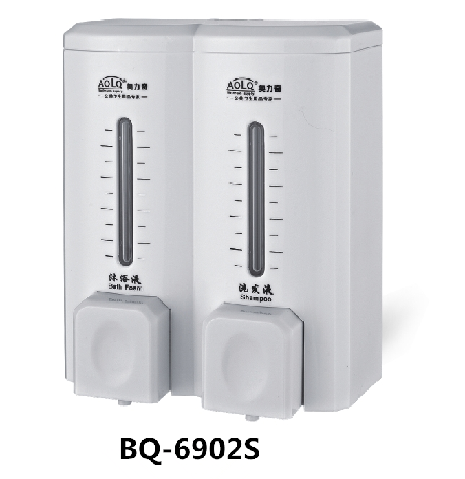 正品 BQ-6902S双头皂液器 皂液盒/洗手液盒洗发水盒带锁在类目 家装主材, 卫浴用品, 卫浴五金/挂件, 皂液器中 - 来自Buy2taobao.com提供专业的淘宝代购服务