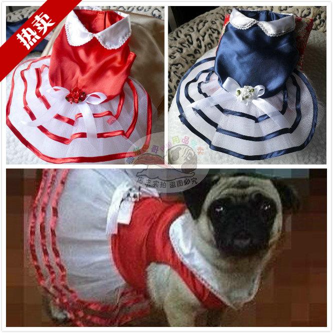 Bako clothes Pug Wedding dress pug Pug Bridesmaid Pompous skirt Myna Pets Princess Dressin the Pet/Pet food and supplies , Pet apparel and accessories , Clothing/Supplies custom (New) , Pet clothing category - from Buy2taobao.com to provide professional Taobao agent buy service