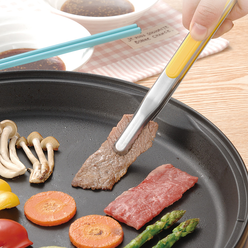 韩国进口GGOMI不锈钢点心蛋糕夹子面包夹烧烤烤肉夹食物食品夹长在类目 厨房/烹饪用具, 烧烤/烘焙用具, 烧烤架炉/烧烤DIY用具, 烧烤夹/叉/铲/针中 - 来自Buy2taobao.com提供专业的淘宝代购服务