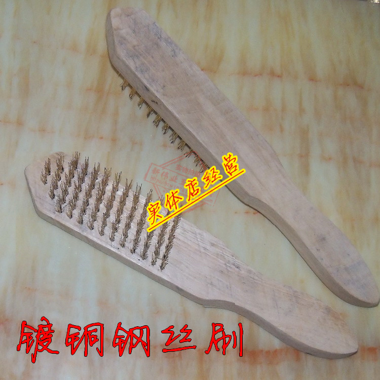 超低价工地钢丝刷 除锈刷 镀铜板刷 钢丝板刷 木柄刷 除漆清洁刷|ruв категории оборудование/инструменты, ручной инструмент, Другие ручные инструменты, стальной кисть - от Buy2taobao.com для оказания профессиональной услуги покупки агента Taobao
