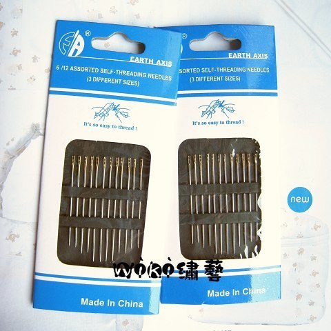 Bluish white packing Holes Pin holes Binocular acupuncture Blind needle 12 Pieces(Packing has been changed)in the Home Fabric , Stitch & Tools Accessories , Cross Stitch Tools , Embroidery needle category - from Buy2taobao.com to provide professional Taobao agent buy service