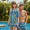 zoke洲克游泳衣女士分体多件套，性感比基尼泳装，小胸聚拢沙滩游泳衣
