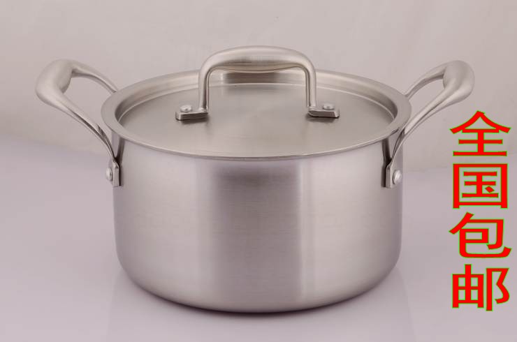 Northern Europe 304 Stainless steel Soup pot The milk pot Instant noodles Rice cooker Binaural Small pot thickening Five layer 20cm Pricein the Kitchen/Cooking utensils , Cooking utensils , Cookware/Pot/Kettle , Milk pot category - from Buy2taobao.com to provide professional Taobao agent buy service