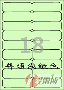 A4/标签纸/打印标签纸/爱雷博/不干胶/浅绿色标签/CL429G-100张在类目 电子词典/电纸书/文化用品, 纸张本册, 不干胶标签中 - 来自Buy2taobao.com提供专业的淘宝代购服务