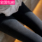 上下架计划:秋冬季黑色加绒牛仔裤女韩版显瘦小脚裤弹力修身铅笔裤大码长裤子