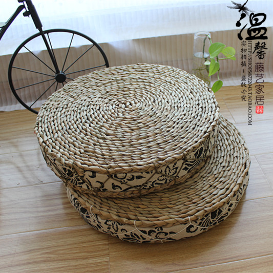 Japanese Tatami Seat cushion bay window pad sponge Seat cushion thickening Corn bran Seat cushion meditation Mat grass yoga Futonin the Home Fabric , Cushion/Cushion/Sofa cushion , Futon category - from Buy2taobao.com to provide professional Taobao agent buy service