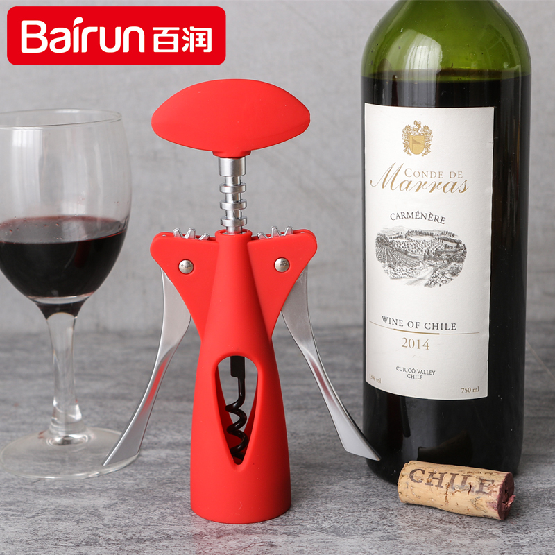百润红酒开瓶器不锈钢色葡萄酒启瓶器酒具开酒器在类目 餐饮具, 酒壶/酒杯/酒具, 开瓶器中 - 来自Buy2taobao.com提供专业的淘宝代购服务