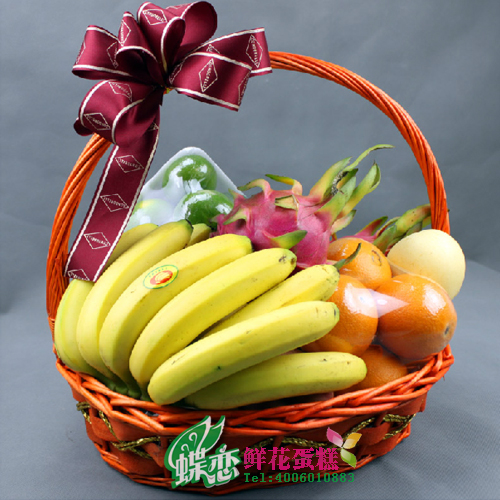 北京中秋水果篮感恩探望节日慰问商务领导送礼 新鲜花蓝同城礼物|ruв категории доставка цветов/цветок моделирования/растения садоводства, свежих фруктов (заранее и курьер) - от Buy2taobao.com для оказания профессиональной услуги покупки агента Taobao