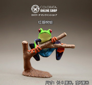 绝版日本散货仿真蛙模型 红眼树蛙模型摆件 热带雨林两栖蛙类