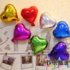 生日派对爱心型铝箔铝膜气球5寸/10寸/18寸节庆现场布置装饰用品