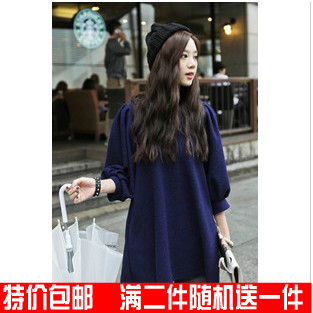 上下架计划:阿朵 2014秋款新品韩版新款时尚泡泡袖娃娃裙宽松连衣裙 女