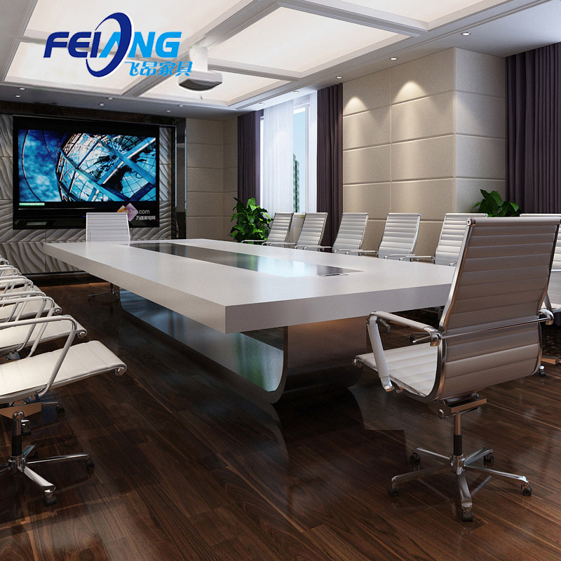 Feiang furniture white Paint Wood Conference table Simplicity modern desk Long table fashion rectangle negotiating tablein the Business/Office Furniture , Office Furniture , Desk , Conference table category - from Buy2taobao.com to provide professional Taobao agent buy service