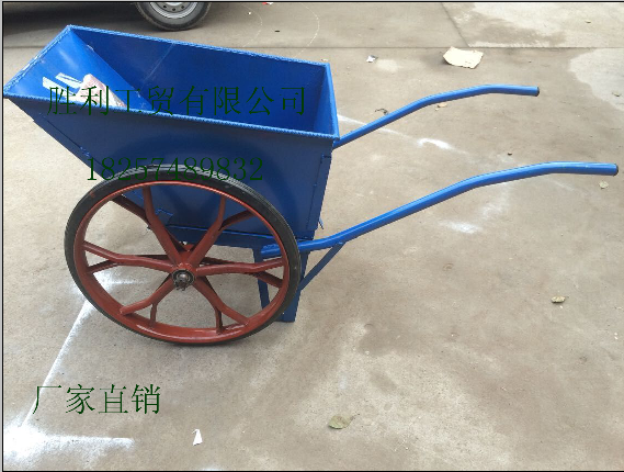 工地翻斗车工程用手推翻斗车工地车建筑用车翻斗车厂家直销手推车