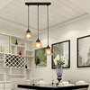 欧式复古吊灯铁艺现代3头灯饰简约灯具餐厅吧台，咖啡厅艺术创意灯