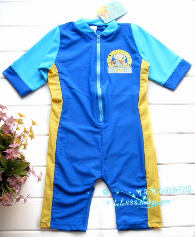 children Sunscreen Conjoined Swimming suit Boy Sunscreen ultraviolet-proof Swimming suit Surf clothing The sleeve pantsin the Sports/Yoga/Fitness/Fans supplies , Swim , Children's swimwear/Pants category - from Buy2taobao.com to provide professional Taobao agent buy service