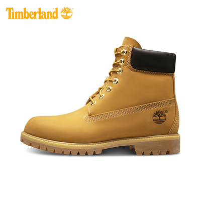 【明星款】Timberland添柏岚踢不烂男鞋牛皮防水经典黄靴|10061