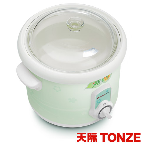 Tonze/天际 DDG-15A 25A 炖之宝陶瓷内胆电炖锅煮粥煲粥锅玻璃盖在类目 厨房电器, 电锅煲类, 电炖/煮粥锅/文火炉中 - 来自Buy2taobao.com提供专业的淘宝代购服务