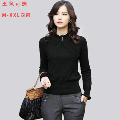 上下架计划:2014秋冬新款女装毛衣女套头半高领长袖女韩版修身显瘦打底衫毛衣