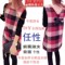 上下架计划:2014秋冬新款韩版大码女装圆领毛呢连衣裙中长款显瘦格子打底A裙