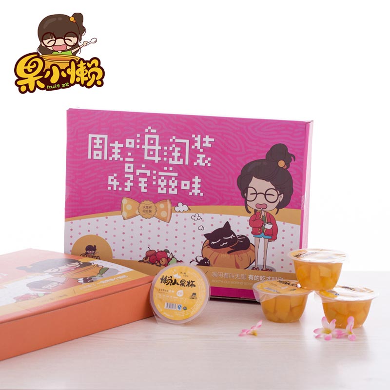 天同果小懒 120g×12杯黄桃果杯黄桃罐头零食水果整箱罐头包邮|msdalam kategori daging perikanan/Buah-buahan segar dan sayur-sayuran/dimasak, Fruit Products, buah-buahan dalam tin - dari Buy2taobao.com untuk memberikan perkhidmatan ejen Taobao profesional membeli