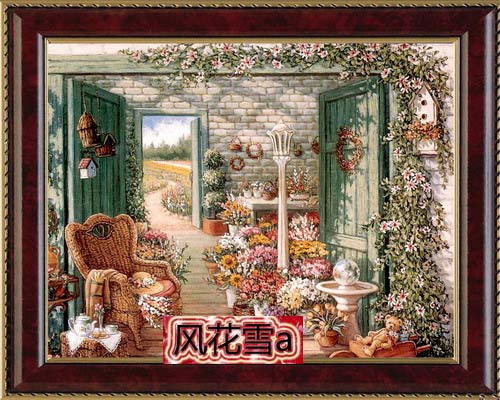 超清晰彩色十字繡重繪圖紙/源文件花店350 270在類目 古董/郵幣/字畫/收藏, 手工藝/民俗, 十字繡中 - 來自Buy2taobao.com提供專業的淘寶代購服務