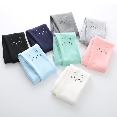 2016儿童打底裤外穿宝宝女童秋季款九分裤长裤子童裤纯棉秋装外穿