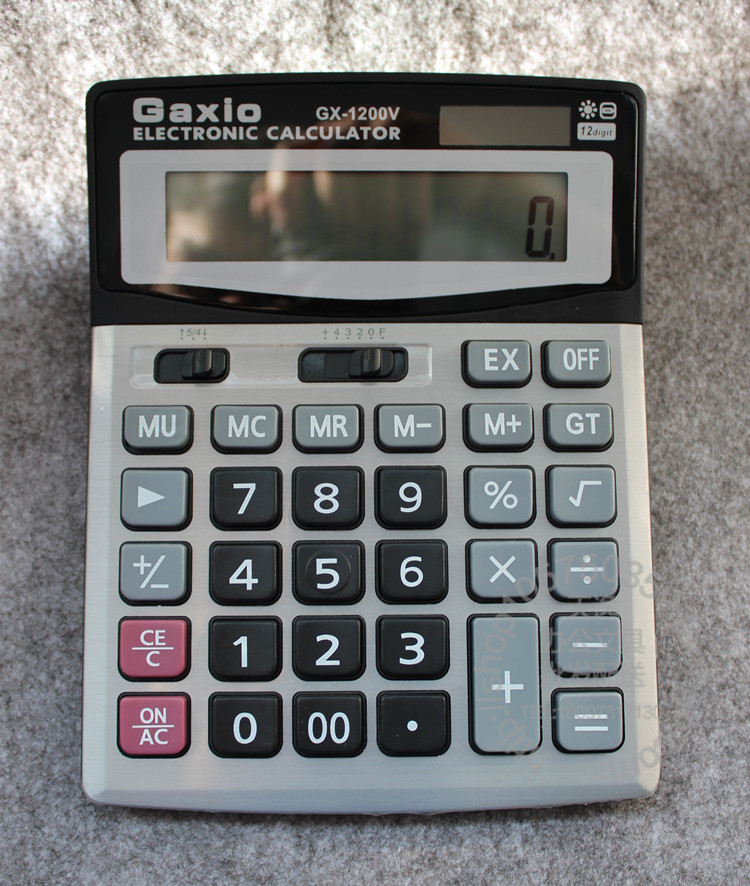 Calculator 1200v Finance accounting size Large screen solar energy source Voice computerin the Electronic Dictionary/Electronic paper book/Stationery , Calculator category - from Buy2taobao.com to provide professional Taobao agent buy service