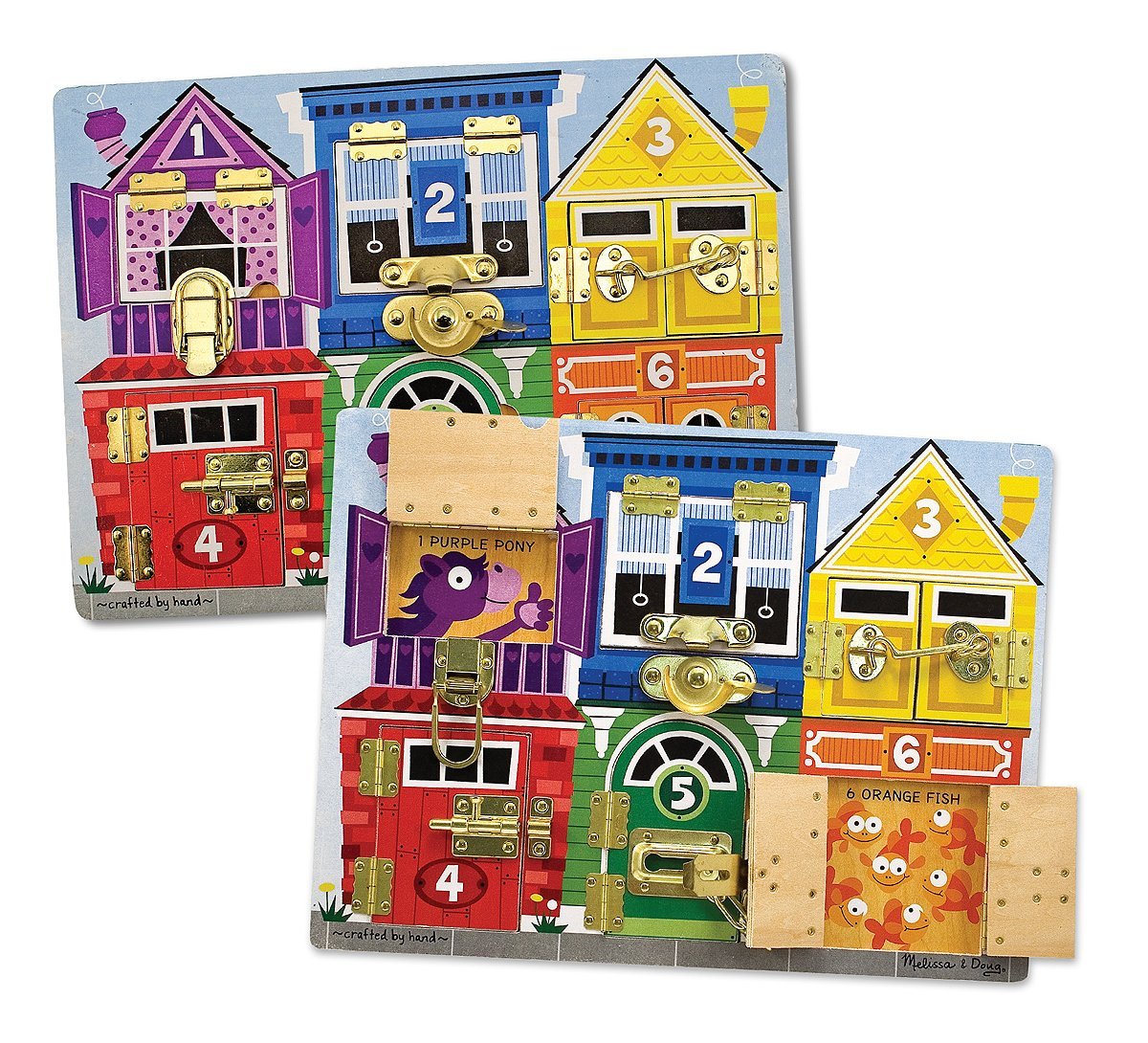 Melissa & Doug Deluxe Latches Board在类目 玩具/童车/益智/积木/模型, 串珠/拼图/配对/拆装/敲打玩具, 拼图/拼板中 - 来自Buy2taobao.com提供专业的淘宝代购服务
