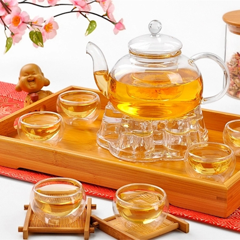正品耐热玻璃茶具套装玫瑰花茶壶心形加热器竹木茶盘品杯套装在类目 餐饮具, 茶具, 茶壶中 - 来自Buy2taobao.com提供专业的淘宝代购服务