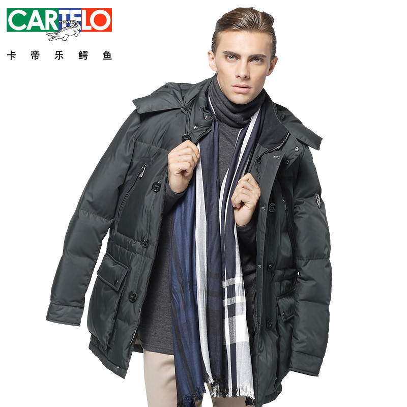 CARTELO/ Cartelo have more cash than can be accounted for man Middle and old age business affairs Down Jackets quality goods thickening Self cultivation coatin the Men's clothing, Down category - from Buy2taobao.com to provide professional Taobao agent buy service
