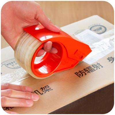 得力801透明胶带切割器手动切割机 大号胶带座