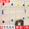 上下架计划:二代加长10钩彩珠 静音创意铁艺门后挂钩无痕包邮衣架挂衣钩免钉