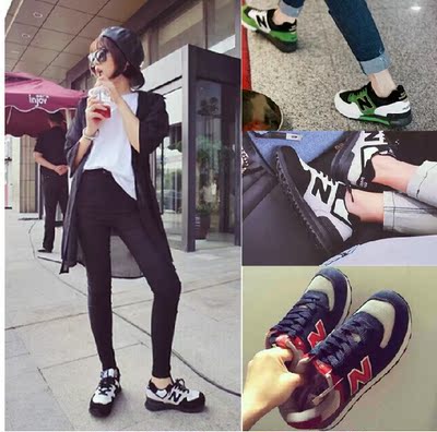 上下架计划:新百伦女鞋NB574黑白骑士情侣鞋 NEW BALANCE男鞋美国队长运动鞋