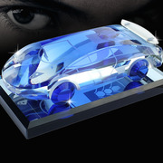 汽车香水水晶车模汽车香水座车用香水车载香水香水瓶跑车模型摆件
