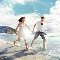 婚纱照精修照片 写真影楼后期制作设计美化PS