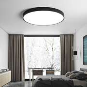 现代简约led吸顶灯圆形北欧创意个性智能遥控餐厅灯客厅卧室灯具