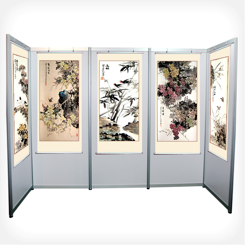 Eight prism Display Board Booth customized Set up Job fair Booth Painting and Calligraphy exhibition Display Board Screen display rackin the Business/Office Furniture , City Furniture , Information Services , X exhibition/Roll category - from Buy2taobao.com to provide professional Taobao agent buy service
