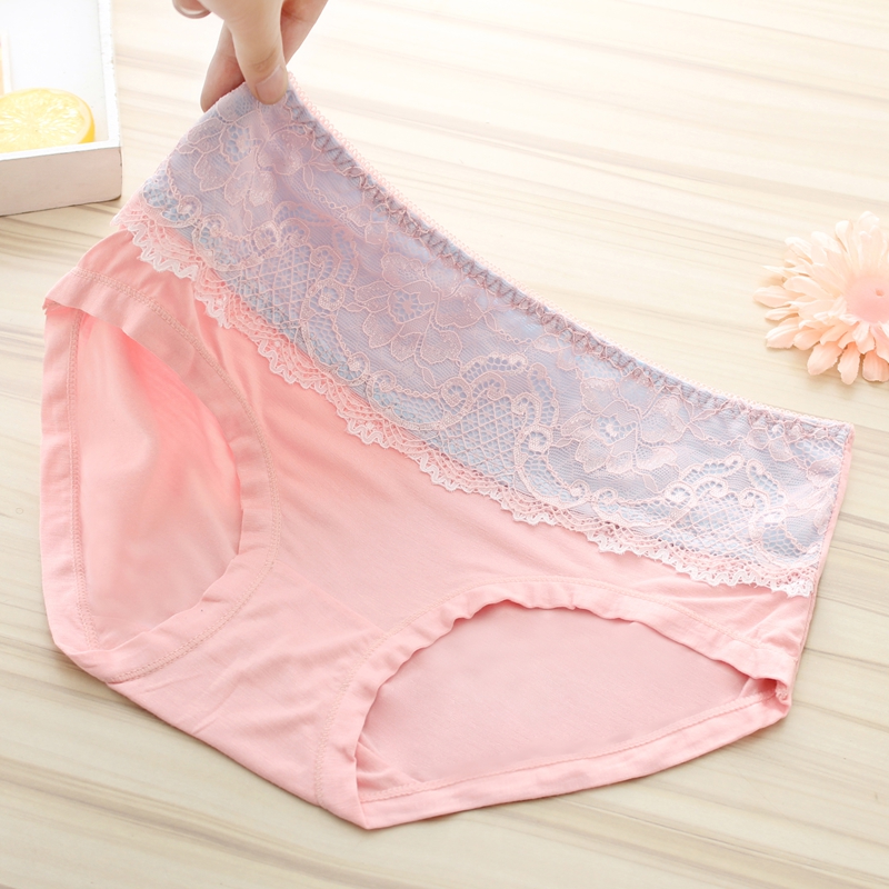 modal Underwear lady Middle-waisted Large sexy Paige Leggings lace cotton material Fabric Triangle beltsin the Lingerie/Men's underwear/Tracksuit , Briefs category - from Buy2taobao.com to provide professional Taobao agent buy service